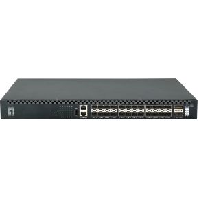 LevelOne XQS-3126 netwerk-switch Managed L3 Zwart