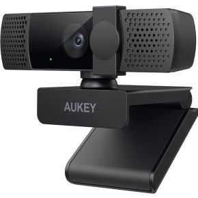 Aukey PC-LM7 webcam 2 MP 1920 x 1080 Pixels USB Zwart