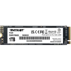 Patriot Memory P320 1 TB M.2 PCI Express 3.0 NVMe