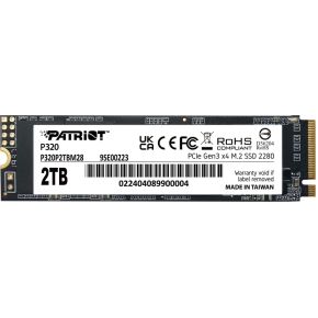 Patriot Memory P320 2 TB M.2 PCI Express 3.0 NVMe