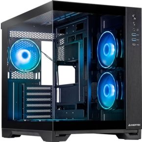 Chieftec Visio Black Gaming Dual-Chamber