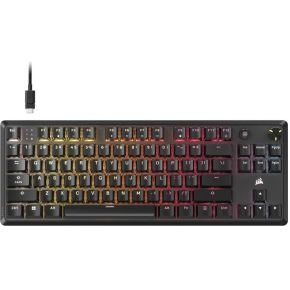 Corsair K70 CORE TKL - Mechanisch Gaming Toetsenbord - QWERTY - RGB LED - MLX Red Switch - Zwart