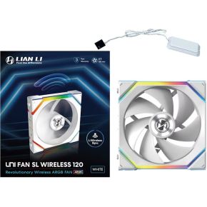 Lian Li UNI FAN SL Wireless 120mm 1-Pack White