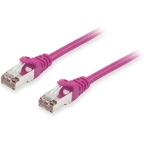 Equip 606802 netwerkkabel Paars 0,5 m Cat6a S/FTP (S-STP)