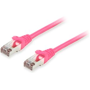 Equip 606900 netwerkkabel Roze 0,15 m Cat6a S/FTP (S-STP)