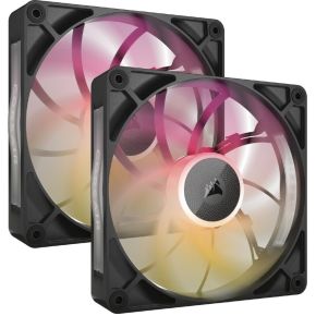 Corsair iCUE LINK RX140 MAX RGB Black Dual Pack