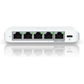 Ubiquiti UniFi Flex Mini 2.5G Managed 2.5G Ethernet (100/1000/2500) Power over Ethernet (PoE) Deskto