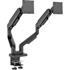 GAME HERO® Monitor arm 2 Schermen - Monitorbeugel - Monitorarm - Geschikt voor 17-34 inch (20kg) - Zwart