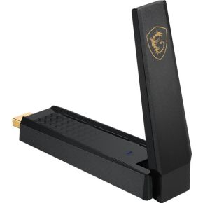 MSI AXE5400 WiFi USB Adapter - WiFi 6E - Tri-band