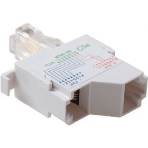 Intronics RJ-45 male - 2x RJ-45 female T568B 356A - Phone