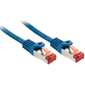 Lindy 47358 netwerkkabel Cat6 10m SFTP blauw