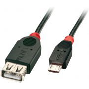 Lindy 31935 USB Micro-B - USB A, 0.5m