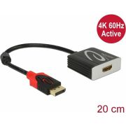 Delock-62734-Adapter-DisplayPort-1-2-male-HDMI-female-4K-60-Hz-Actief