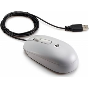 HP USB Grey Mouse USB Optisch 1000DPI Grijs Ambidextrous