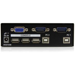 StarTech.com 2-poort Professionele USB KVM-Switch met Bekabeling