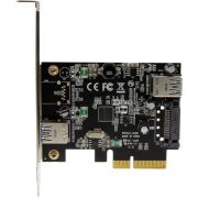 StarTech-com-2-Poorts-USB-3-1-10Gbps-kaart-USB-A-1x-externe-1x-interne-PCIe