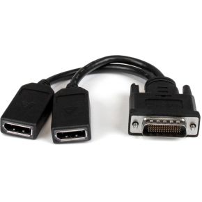 StarTech.com 20 cm LFH 59 male naar dubbele female DisplayPort DMS 59 kabel