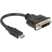 Delock 65564 Adapter HDMI Mini-C male > DVI 24+5 female 20cm