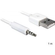 Delock-83182-Kabel-USB-A-male-Stereo-jack-3-5-mm-male-4-pins-IPod-Shuffle-1-m