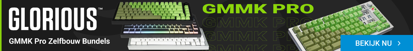 Glorious GMMK Pro Zelfbouw Bundles