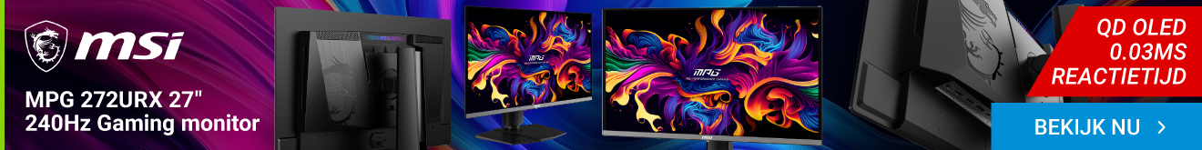 MSI MPG 272URX QD-OLED 27" 240Hz Ultra HD OLED Gaming monitor