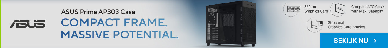 ASUS Prime AP303 Black Behuizing