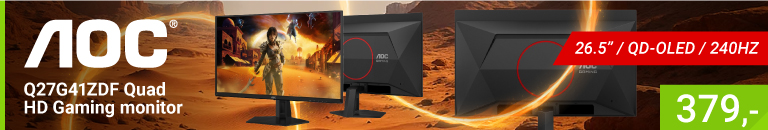 AOC Q27G41ZDF 27" Quad HD 240Hz OLED monitor